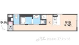 アイリス清水五条間取り図面