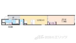 アイリス清水五条間取り図面