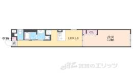 アイリス清水五条間取り図面