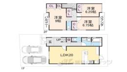 納所下野27-62(2期49号地）間取り図面