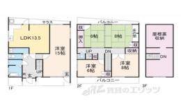 貸家間取り図面