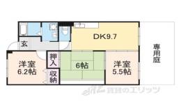 ミレニアムコート間取り図面