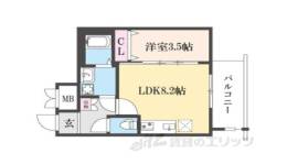 ファーストフィオーレ京都コーヴォ間取り図面
