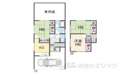 貸家間取り図面