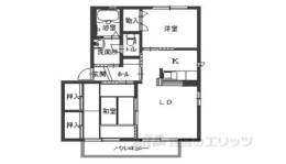 アーバヒルB間取り図面