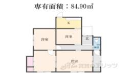 浮御堂　門前間取り図面