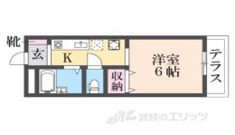 メゾン・クリサンテーム間取り図面