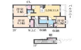 サンリットシャイニング間取り図面