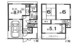 貸家間取り図面