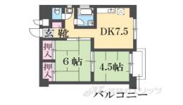 東寺ハイム間取り図面