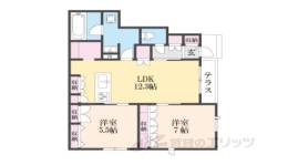(仮称)長岡京市東和苑ヘーベルメゾン間取り図面