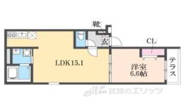 フジパレス尼崎武庫之荘間取り図面