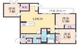 シャルム間取り図面