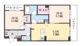 シャーメゾン　ル・ボヌール間取り図面