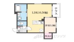 REGALEST二条間取り図面