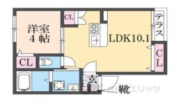 リベール東近江間取り図面