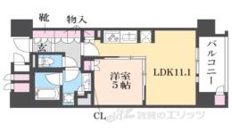 ブランズ京都河原町通間取り図面