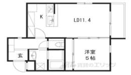 ESTRUTHKYOTO２間取り図面