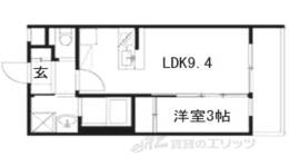 ESTRUTHKYOTO２間取り図面