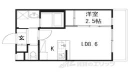 ESTRUTHKYOTO２間取り図面