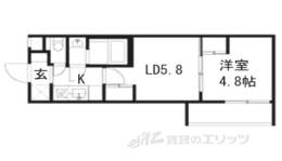 ESTRUTHKYOTO２間取り図面