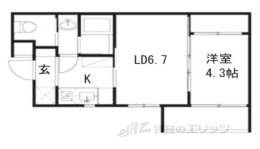 ESTRUTHKYOTO２間取り図面