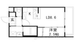 ESTRUTHKYOTO２間取り図面