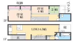 貸家間取り図面