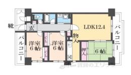 ダイアパレス樟葉間取り図面
