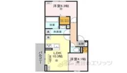 D-ROOM西矢倉間取り図面