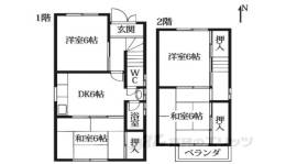 貸家間取り図面