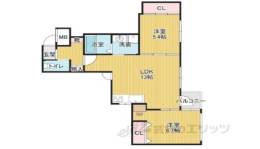 アドバンスコート四条堀川間取り図面