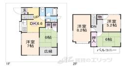 貸家間取り図面
