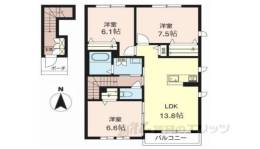 シャーメゾン坊城駅前間取り図面
