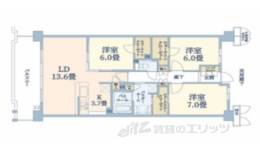 プレミスト京都松ケ崎間取り図面