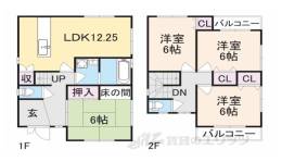 貸家間取り図面