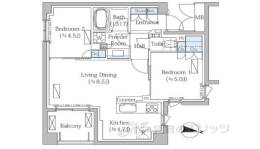 レジデンス　ザ　京都東山大和大路間取り図面