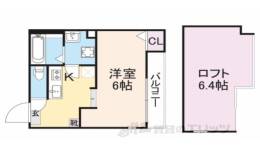 ハーモニーテラス景勝町２間取り図面
