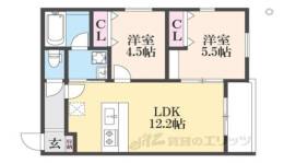 Ｇｒａｃｅ下六万寺町間取り図面