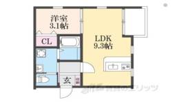 Ｇｒａｃｅ下六万寺町間取り図面