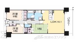 京都桂川つむぎの街マークスクエア間取り図面