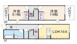 銀閣寺麓庵間取り図面