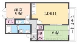レジュールメゾン喜多間取り図面
