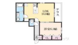 FORCE京都駅西間取り図面