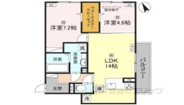 Ｄ－ＲＯＯＭ小篠原間取り図面