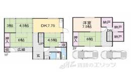 貸家間取り図面