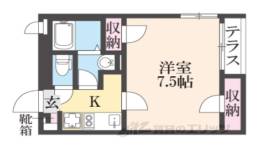 クレイノアージュ　マーレ間取り図面