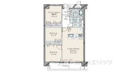 グランディム京都烏丸五条間取り図面