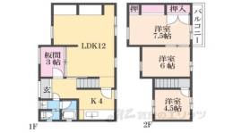 貸家間取り図面