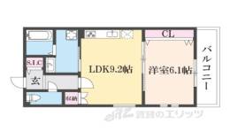 FORCE西院間取り図面